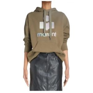 Isabel Marant Étoile Mansel Oversize Cotton Logo Hoodie